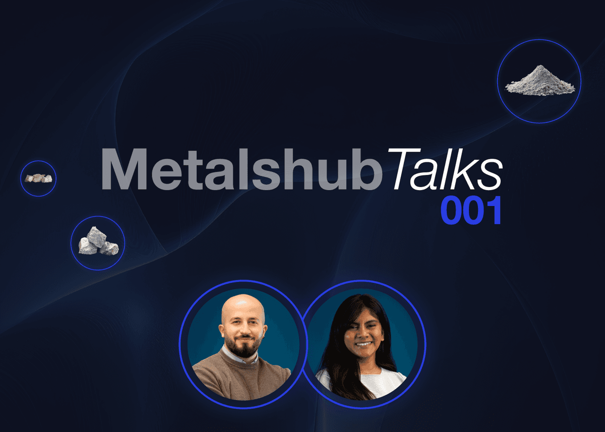 MetalshubTalks 001 webinar with host Samir Jaber and guest speaker Prerna