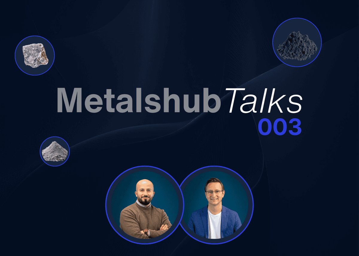 MetalshubTalks 003 webinar with host Samir Jaber and guest speaker Sebastian Kreft