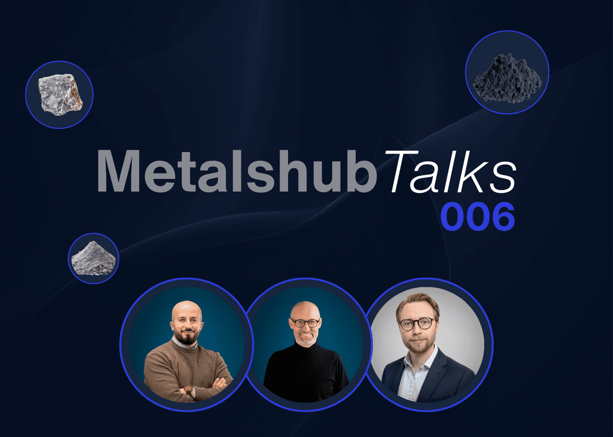 MetalshubTalks 006 webinar with host Samir Jaber and guest speakers Frank Jackel and Grant Donald