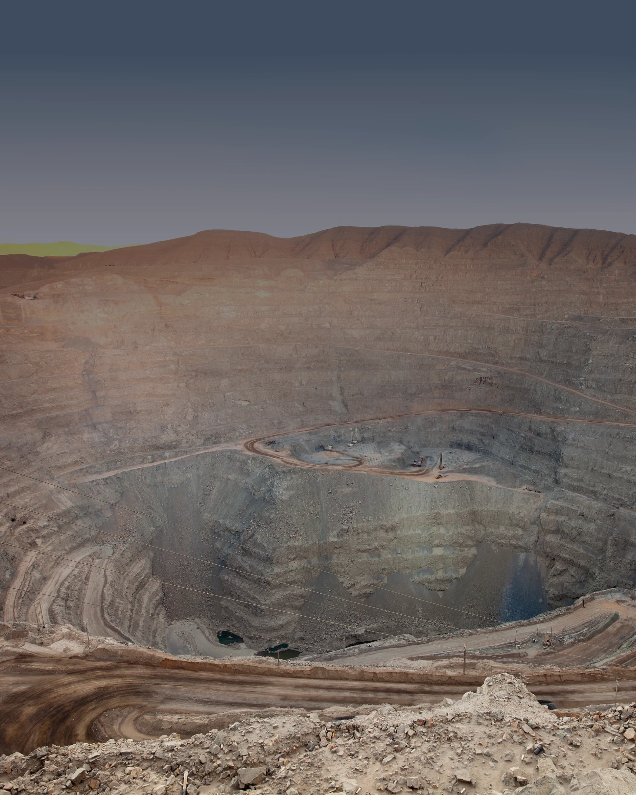 A deep mine