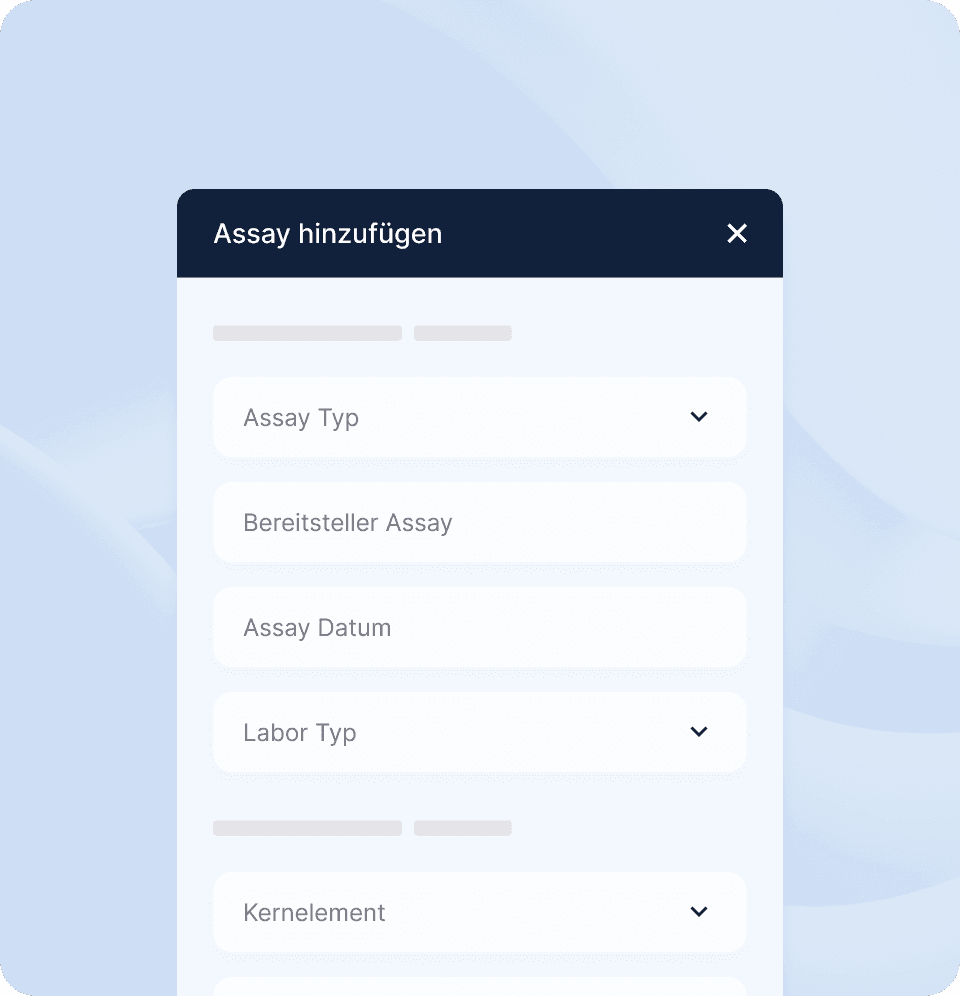 Assay digitalisation in Metalshub (DE) - Toll Processor