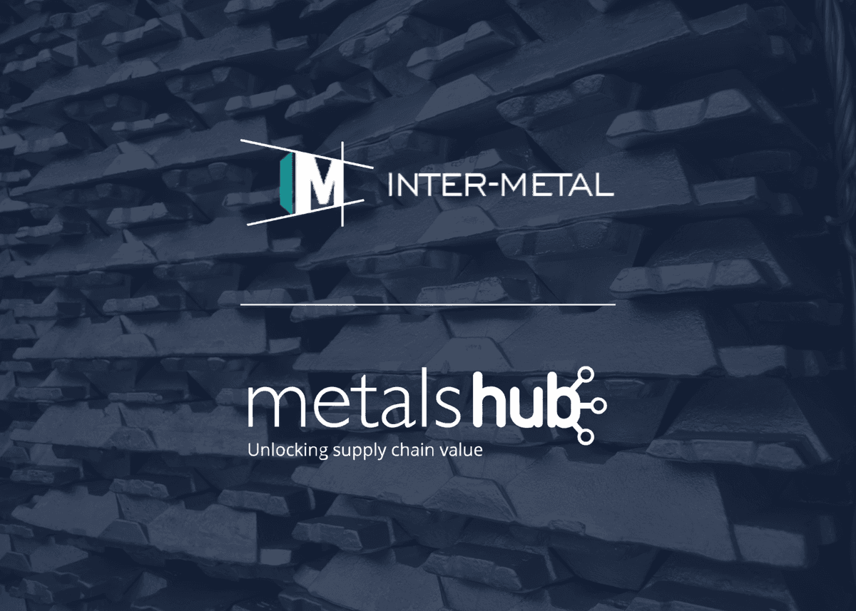 JM Inter-Metal and Metalshub logos on a darkened background